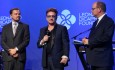 Leonardo DiCaprio i Bono